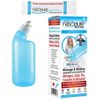 Nasopure Nasal Wash, Sampler Kit, “The Nicer Neti Pot” Sinus Wash Kit, Comfortable Nasal Rinse 8 Oz Bottle & 4 Salt Packets (3.75 Grams Each), Nasal Congestion, Cold, Flu, Allergy, Nasal Irrigation