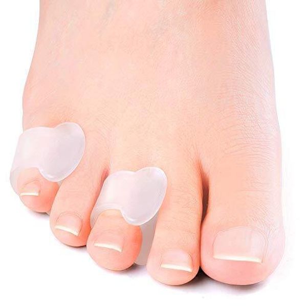 Welnove Gel Toe Separator Pinky Toe Spacers Little Toe Cushions Small Toe Sle