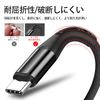 [LUYING] Type C Micro USB Cable, 0.5m OTG Cable, Micro USB Type C, USB 2.0, Data Transfer, Chargable, Compatible with Android Smartphones and More (Black)