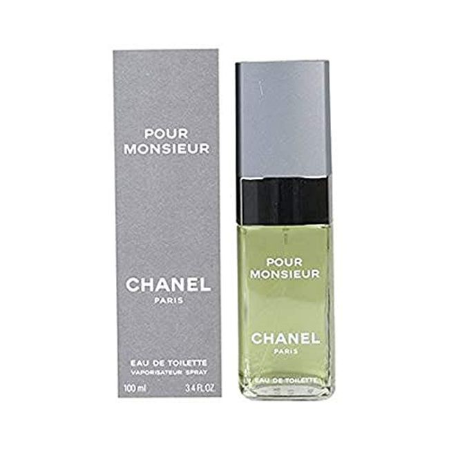 Chanel Pour Monsieur EDT Eau de Toilette 100ml 3.4 oz New Sealed  3145891174601