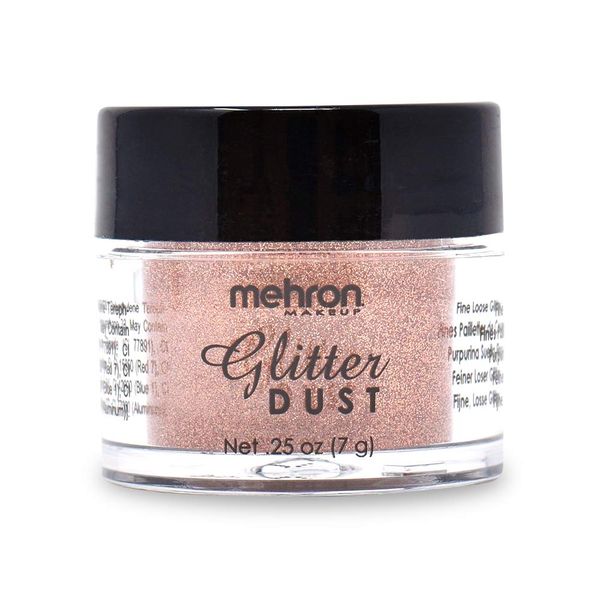 Mehron Makeup GlitterDust (.25 Ounce) (Copper)