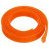 sourcing map Expandable Sleeving,1 3/16-inch 10ft Cable Sleeve, Orange