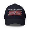 Chevy Monte Carlo SS Classic Car Embroidered Closed-Back Structured Cap Flexible Fitted Hat