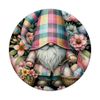 Floral Easter Gnome with Cute Butterfly Decor for Spring PopSockets Adhesive PopGrip