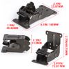 Skelang 2 Pcs Folding Brakcet 0°-90°-180°, Table Foldable Hinge, Self Lock Extension Support for Table, Workbench, Sleeping Platform
