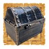 cobalt planet Treasure Box with Key Retro Design Padlock Trinket Box Decor
