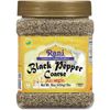 Rani Black Pepper Coarse Ground 28 Mesh (Table Grind), 16oz PET Jar