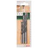 Bosch 2609255308 Wood Drill Bit Set (3 Pieces) - Cylindrical