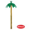 Metallic Palm Tree Party Accessory (1 count) (1/Pkg)