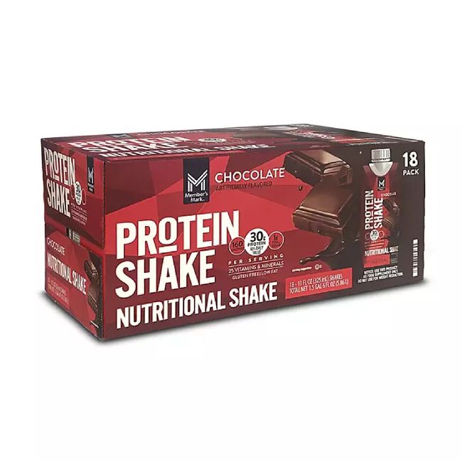 Member's Mark High Protein Chocolate Shake (11 fl. oz., 18 pk.)