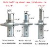 Shaft Arbor Extension 1/2" 5/8" Motor Arbor Threaded Adapter Thicker Version New