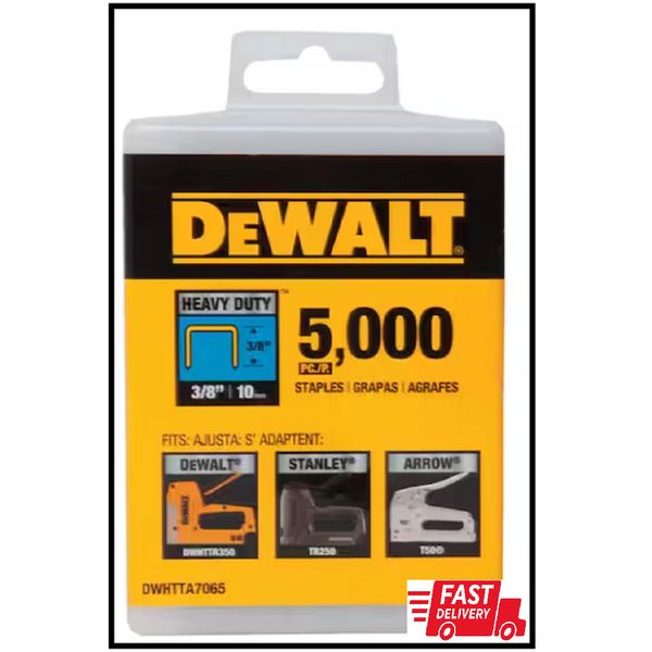 3/8 in. Heavy Duty Staples | 5000 per Box