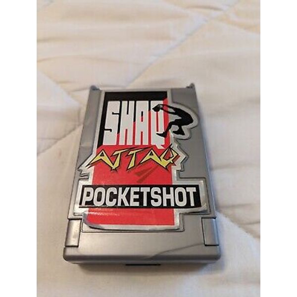 miniature basketball toy game desktop missing one ball Shaq Attack pocketshot