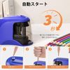 STAGEEK Electric Pencil Sharpener, Electric Sharpener, USB Powered, Black