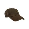 Atlantis Action 6 Panel Chino Baseball Cap - Brown - OS