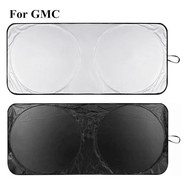 For GMC Car Large Windshield Sun Shade UV Block Foldable Window Screen Cover