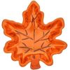 Harvest Autumn Fall Leaves Metallic Plastic Leaf Dishes Plastic Serving Trays 3 Count