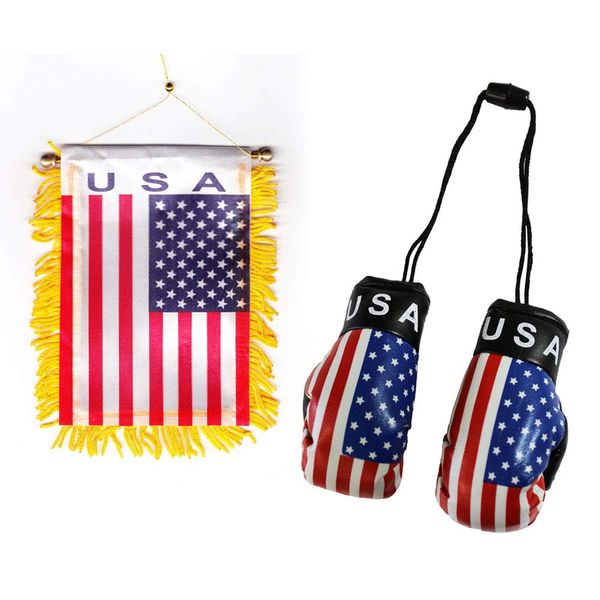 Flagline USA - Boxing Glove and Window Hanger Combo