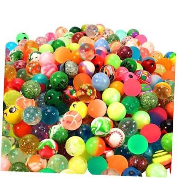 500 Pieces Bouncy Balls for Kids, 27mm Mixed Color Bulk Balls 500 pcs 27mm