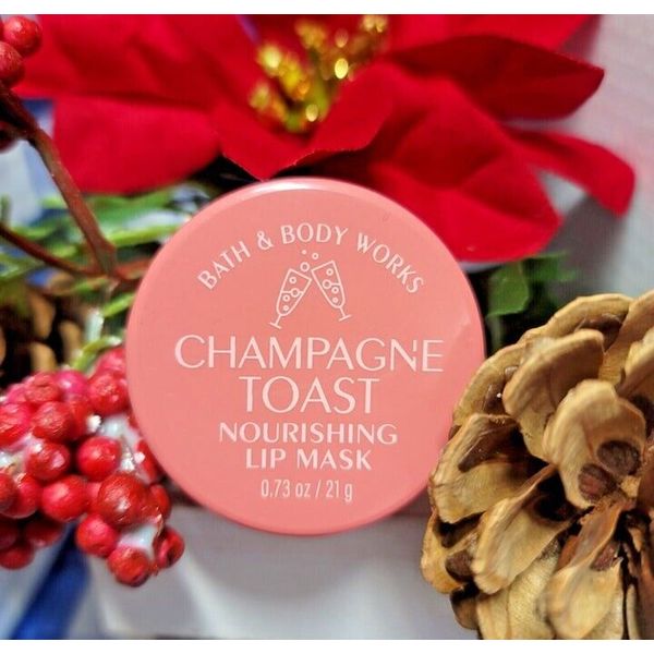 New Bath and Body Works Lip Care Champagnee Toast Lip Scrub .5 oz