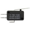 V-152-1C25 Micro Limit Switch | Long Straight 1" Hinge Lever