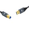 Thzzhnno USB 3.0 A to USB B Cable 1M, USB to USB B Printer Cable Compatible with Docking Station, External Hard Drivers, Scanner, Printer