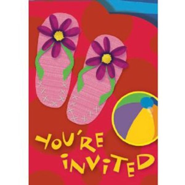 Fun in the Sun Party Invitations