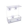 Window Bird Feeder Wild Table Hanging Suction Perspex Clear Viewing Seed Nut