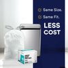 Plasticplace Custom Fit Trash Bags Compatible with simplehuman Code N, 50 Count