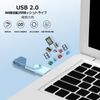 TEWENE USB Flash Memory, 4GB 10 Pack 5 Color Rotating Flash Drive, USB Flash Memory, USB2.0 Compact with Strap