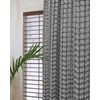 Sheer Drape Gray Modern Look / 8 Grommets 60" W. Great for Spring/Summer