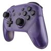 eXtremeRate Octagonal Gate Stick Design Housing Shell for Procon Switch, Clear Material Switch Procon Case, Procon Custom Par-Unit Not Included (Clear Purple)