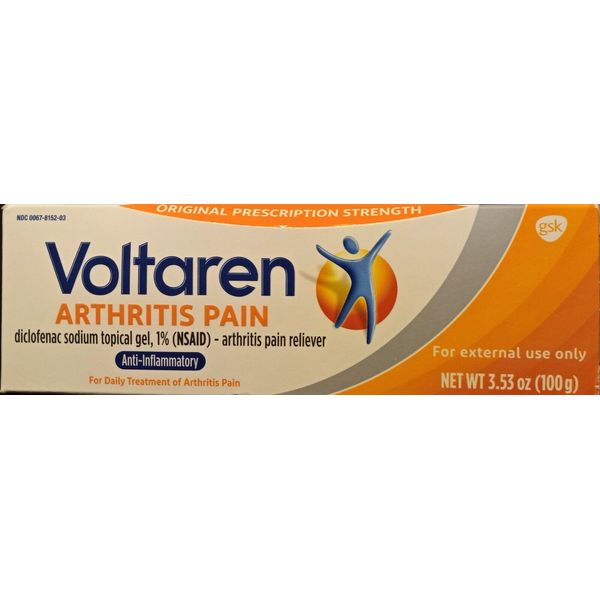 Volteran Arthritis Pain Relief Gel 3.53 oz Size Exp Sep 2025 - Brand New in Box