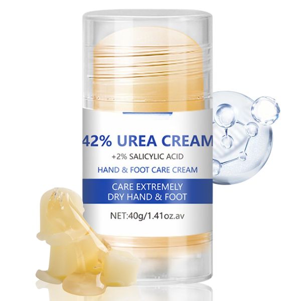 Urea Cream 42 Percent For Feet - Urea Foot Cream - Foot Cream For Cracked Heels - Dry Skin Deep Moisturizing Foot Care - Callus Remover Soften for Feet,Knees,Hand (Pack of 1)