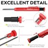 Mechanical Carpenter Pencils Set with 26 Marker RefillsDeep Hole Marker New