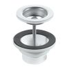 McAlpine BSW1PC Centre Pin Basin Waste-1.25 inch, White