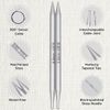 KnitPro Interchangeable Circular Knitting Needle Tips Deluxe Set - Nova Metal (3.50-8.00mm)