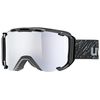 Uvex Snowstrike FM, black mat ski goggles, one size