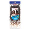 FreeTress Crochet Braids 3X Rebel Boho Braid 12" (Off Black 1B)