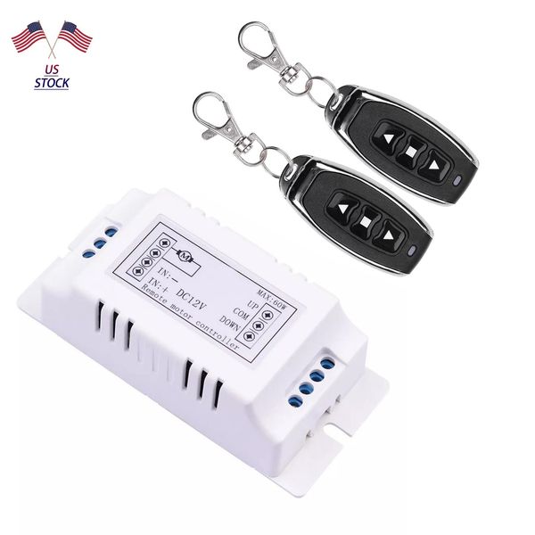 Motor Wireless Remote 12V Switch 2 Channel  Universal Remote Control RF433MHz zz