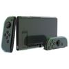 playvital Upgraded Dockable Case Grip Cover for Nintendo Switch, Ergonomic Protective Case for Nintendo Switch, Separable Protector Hard Shell for Joycon -Gradient Translucent Green Blue