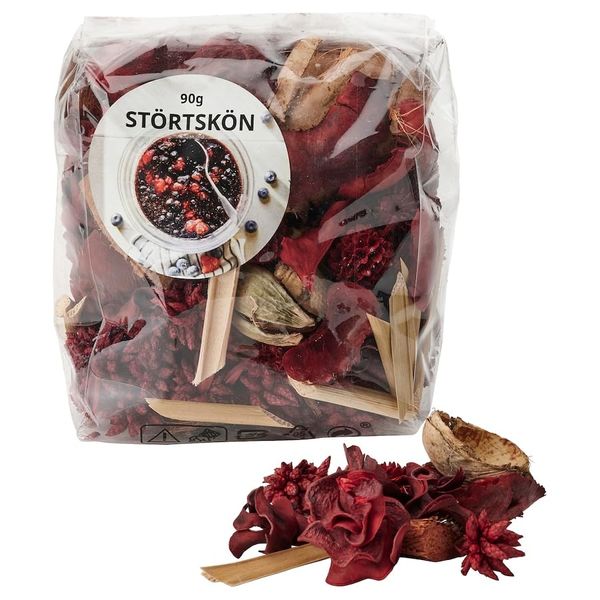 Scented potpourri, Berries/red, 90 g (1)