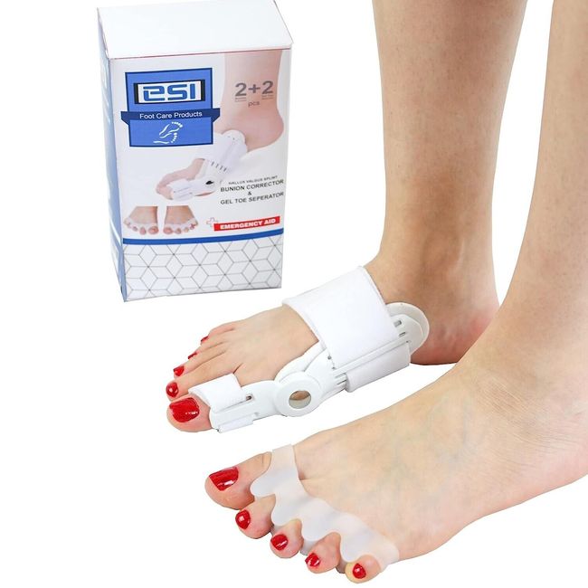 Bunion Corrector for Women & Men, Orthopedic Bunion Toe Straightener