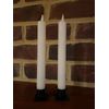 Battery Operated Taper Candle Set (2) - 9" White
