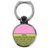 YouCustomizeIt Personalized Pink & Lime Green Leopard Cell Phone Ring Stand & Holder