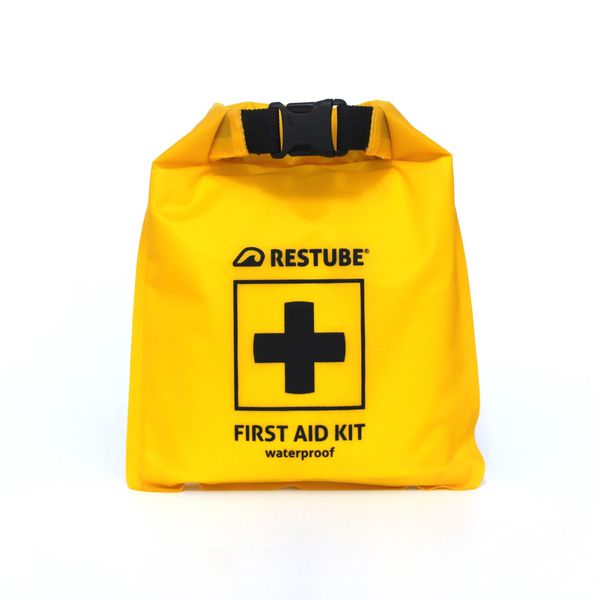 Restube Erste Hilfe Set - für Wassersport Und Outdoor - Wasserdichtes Verbandskasten, Reise Gadgets Für Reise, Camping, Wandern, Kinder, Auto, Fahrrad - Travel Essentials, First Aid Kit 33 Stück