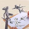 JIVIMOCO PVC Model with Box Drawing Figure Models for Artists(Female+Male,Grey)