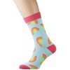 Web Exclusive KS1583 K Style Rainbow Socks, One Size