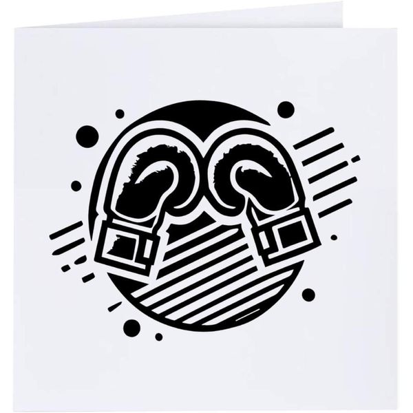 'Boxing Gloves' Blank Greeting Card (GC00065111)
