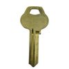 Corbin Russwin 60-6PIN-10 Single Section Standard Bow Key Blanks, Nickel Plated